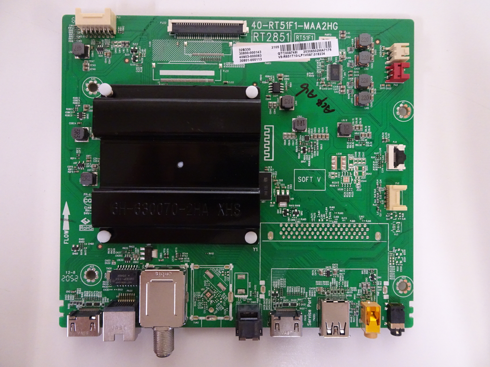 TCL 32S330 Main Board (40-RT51F1-MAA2HG) 30800-000143