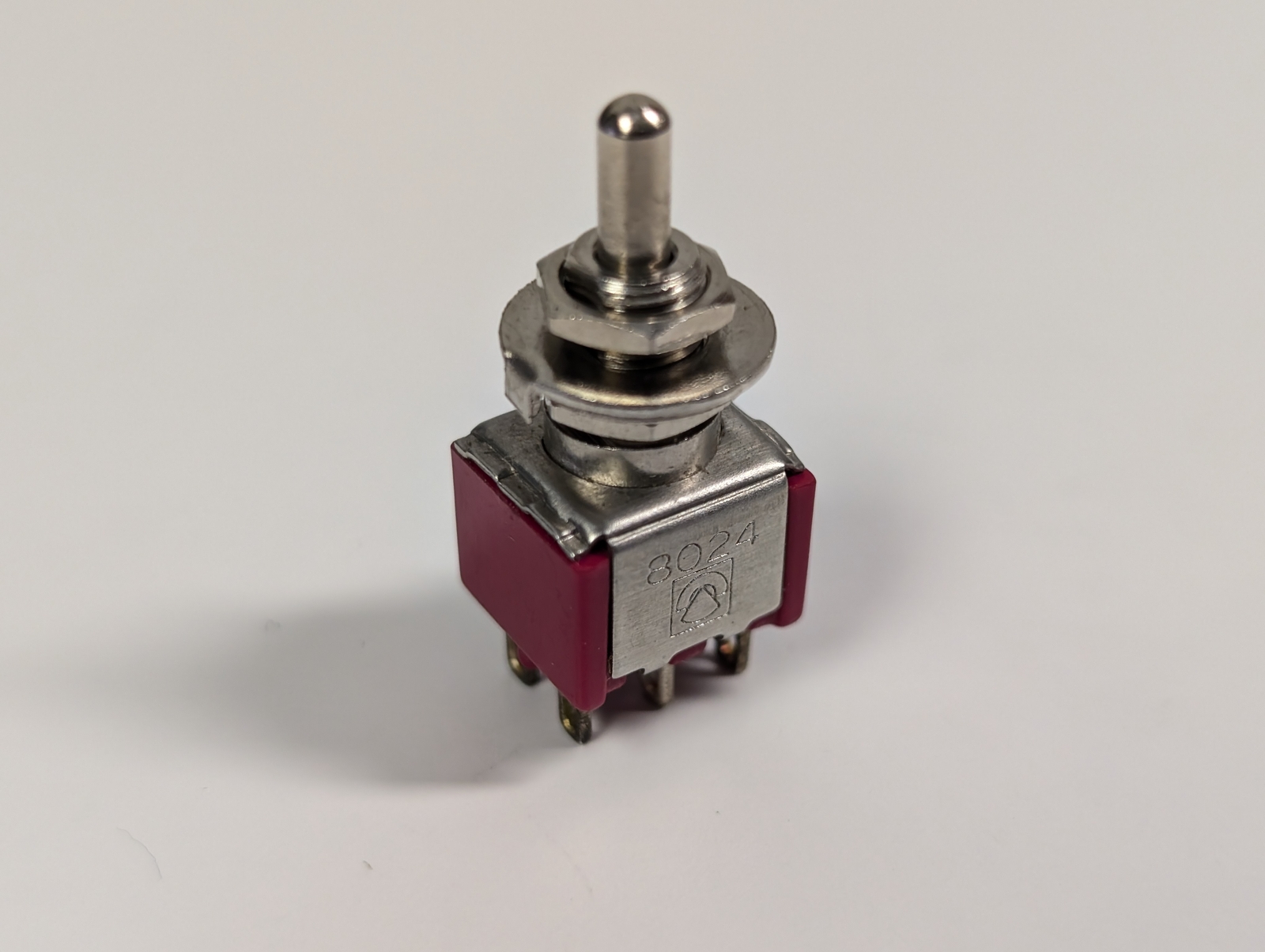 MINIATURE DPDT PUSH BUTTON SWITCH (ON-ON)
