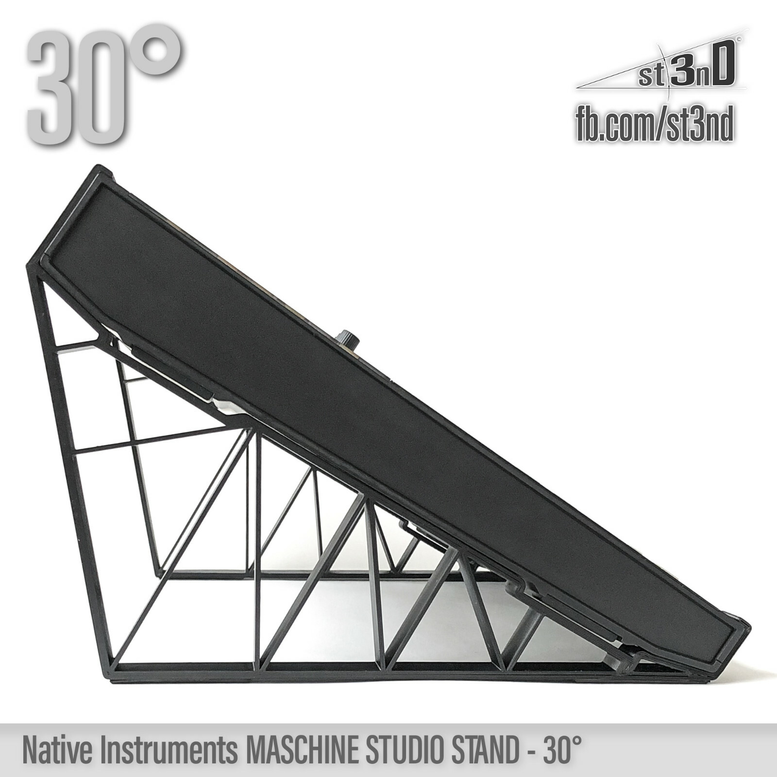 NI MASCHINE STUDIO STAND - 30 degrees - 3D printed - 100% Buyer Satisfaction