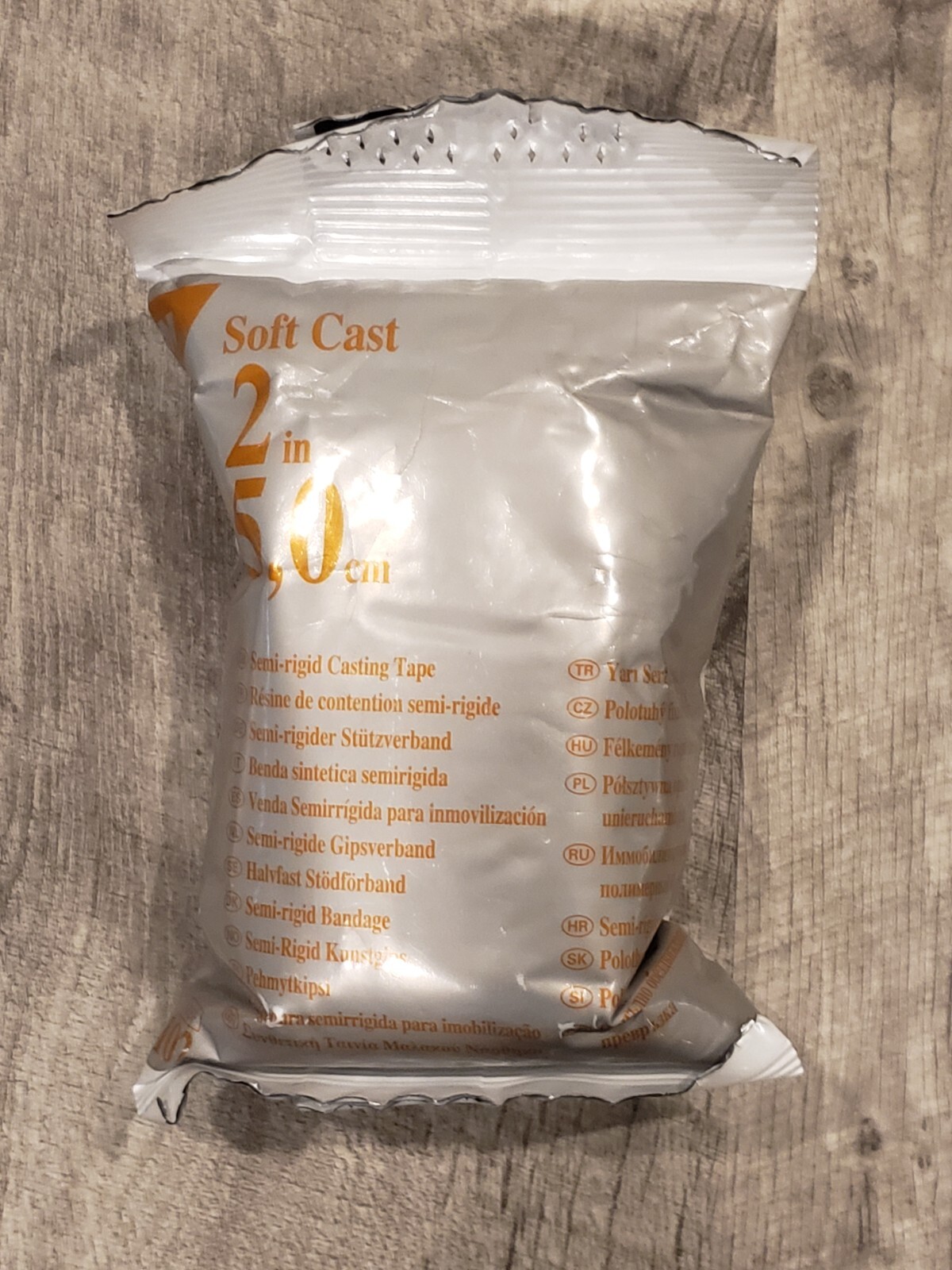 3M Softcast 2 in. 5.0 cm. Semi Rigid Casting Tape Orange