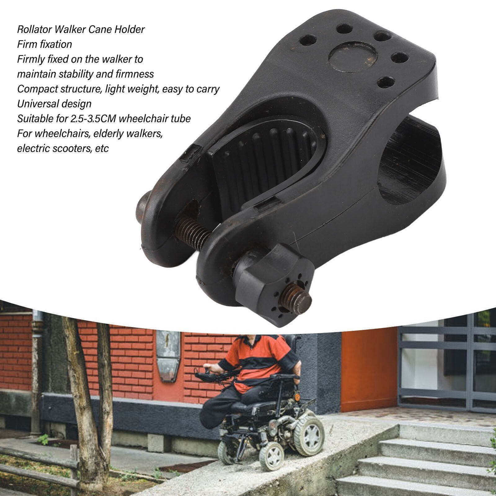 Rollator Walker Cane Holder Universal Walking Stick Holder Accessories