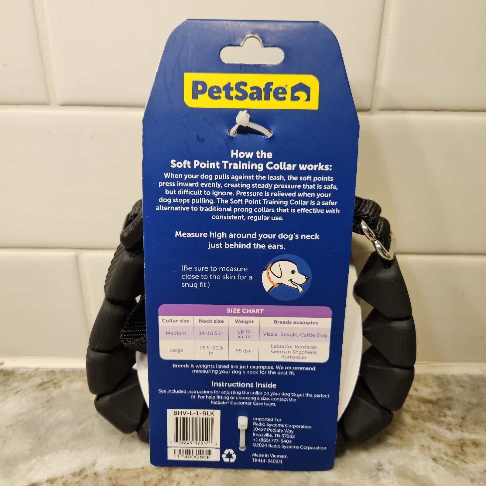 PetSafe Soft Point Training Collar for Dogs (Large) Prong Collar Alternative