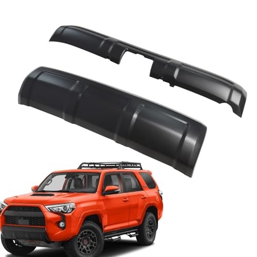 Matte Black Front & Rear Bumper Valance Panel Molding Compatible with 4Runner