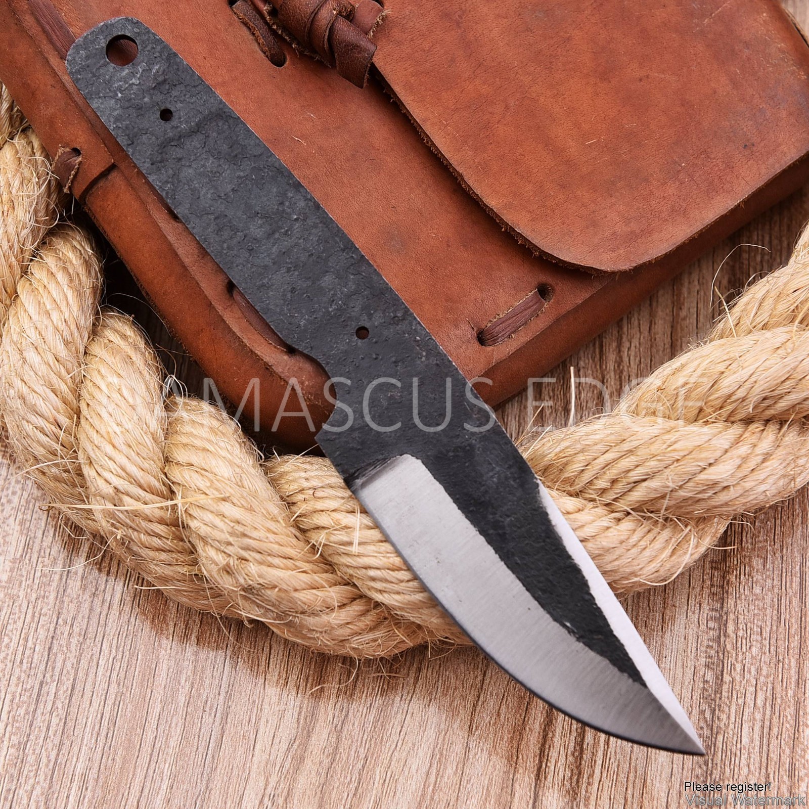 8'' Carbon Steel Knife Blank – Custom DIY Blade Making Supply Crafting Material
