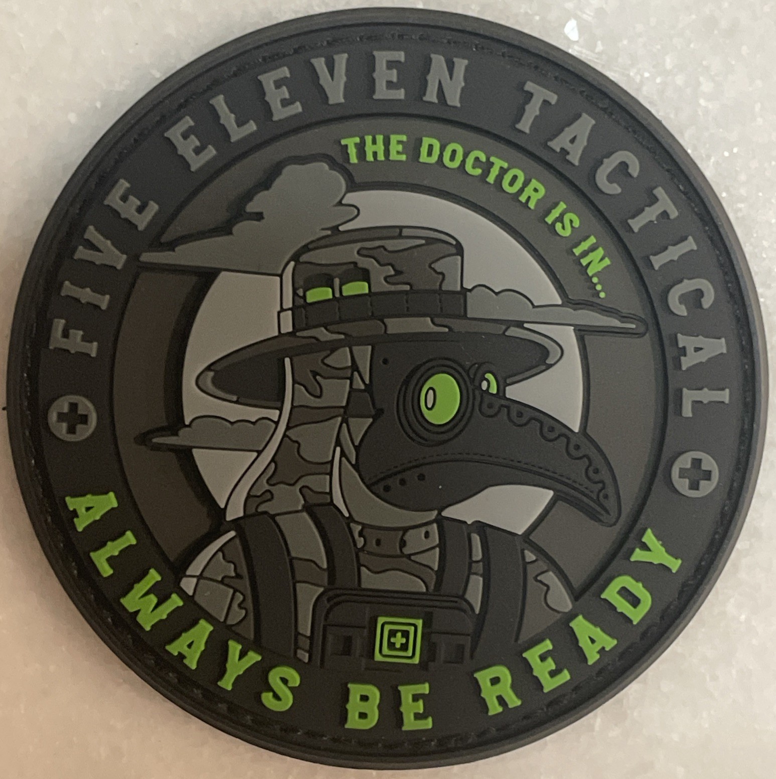 *BRAND NEW* RARE 5.11 TACTICAL DOCTOR IS IN PATCH FOVE ELEVEN ALWAYS BE READY