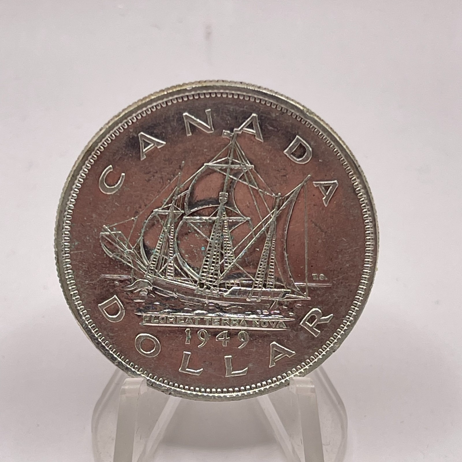 1949 $1 CANADA .800 SILVER DOLLAR KM#70