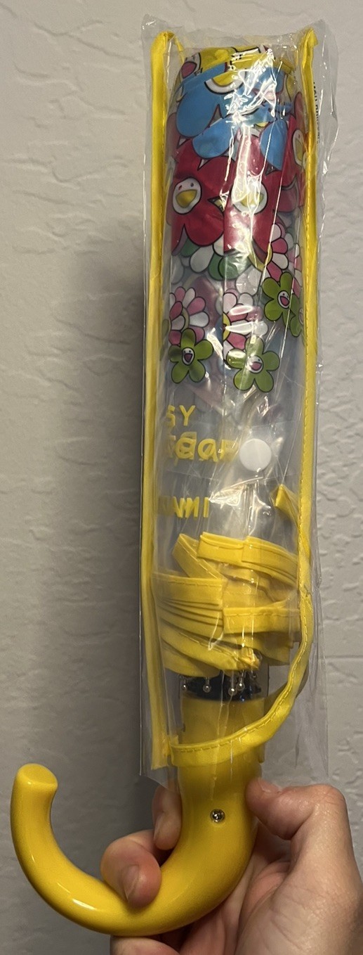 Marc Jacobs x Takashi Murakami Umbrella Floral Ulta Daisy Parfums Yellow HTF