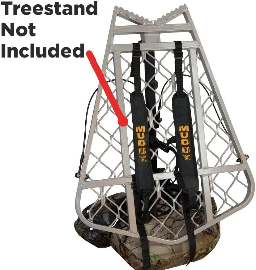 Treestand Backpack Straps, Black