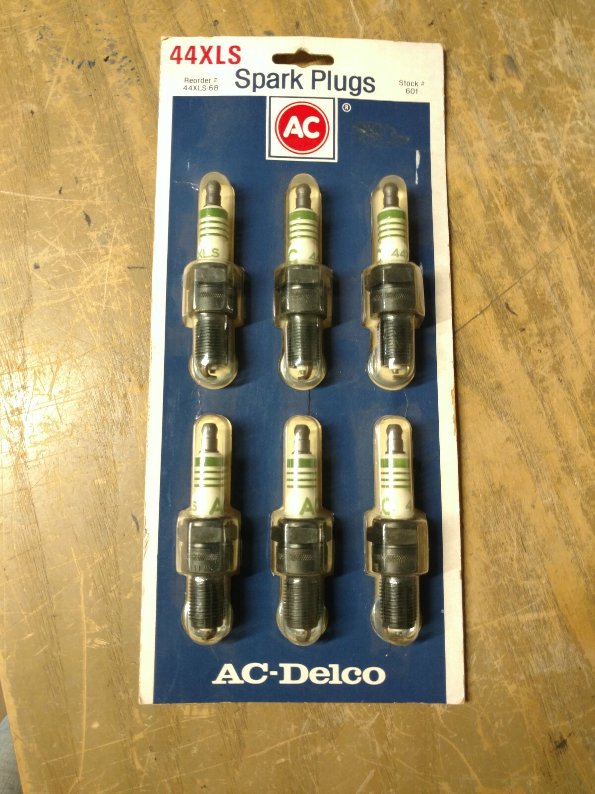 Set of 6 AC Delco 44XLS Spark Plugs 20JS1074-S1