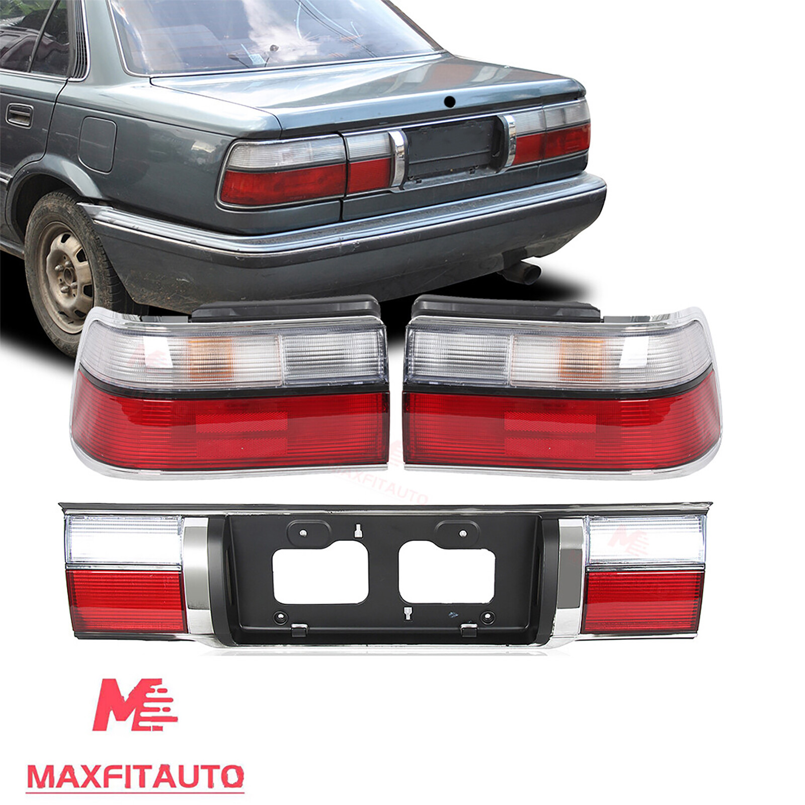Fits Toyota Corolla 1988-1992 AE90 Rear Tail Light&License Plate Center Board