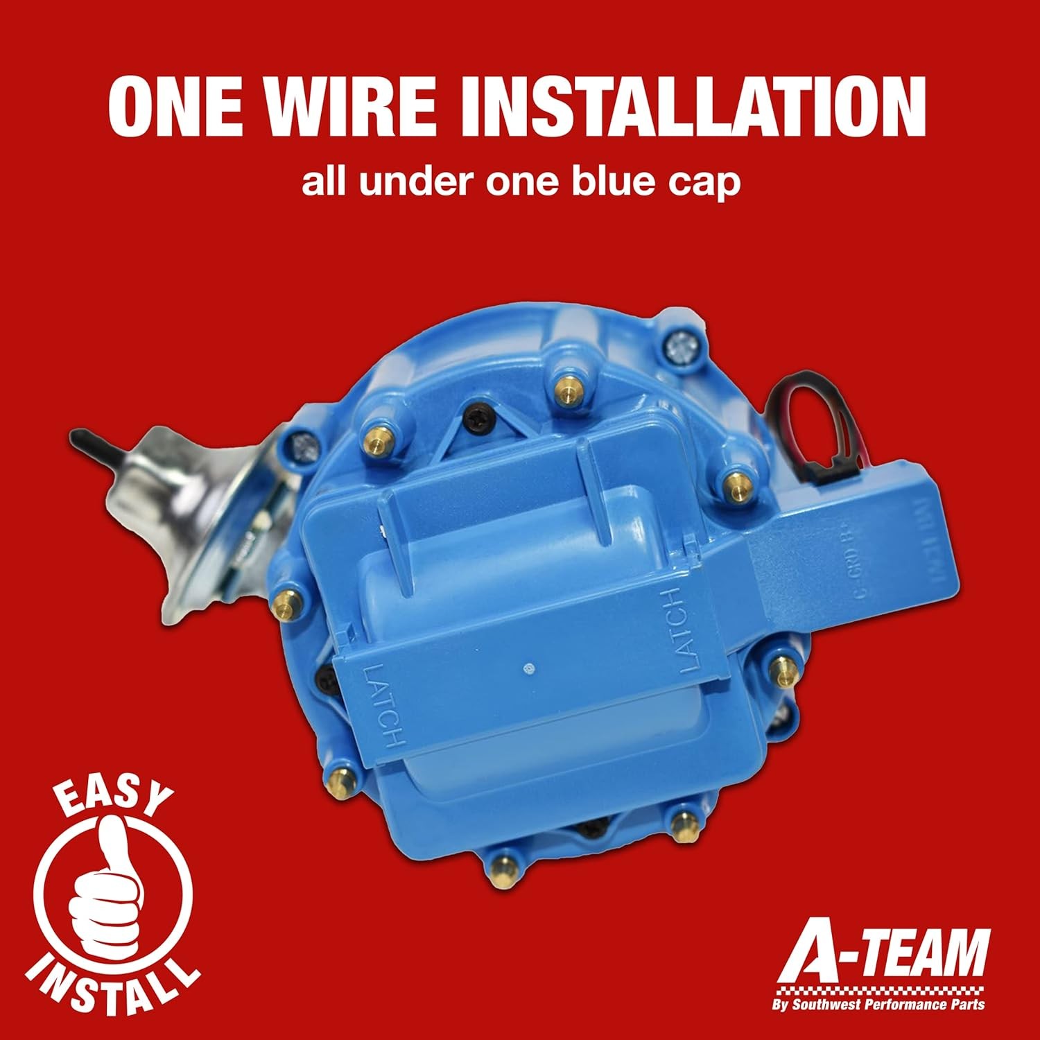 HEI Electronic Distributor - 65K Spark & Performance Coil - One Wire