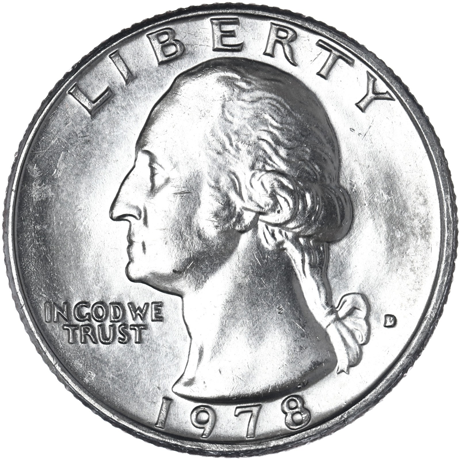 1978 D Washington Quarter BU US Coin See Pics X098