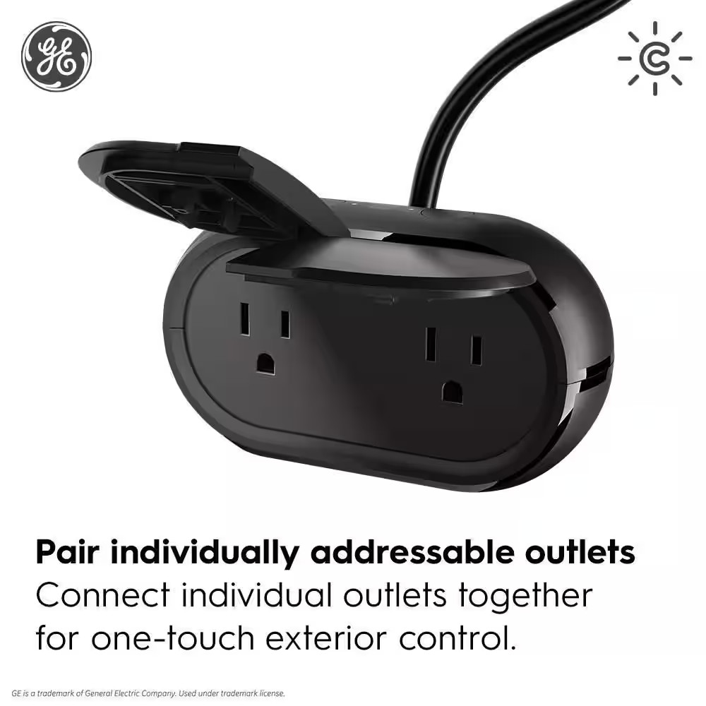 120-Volt 2-Outlet Outdoor Smart Plug