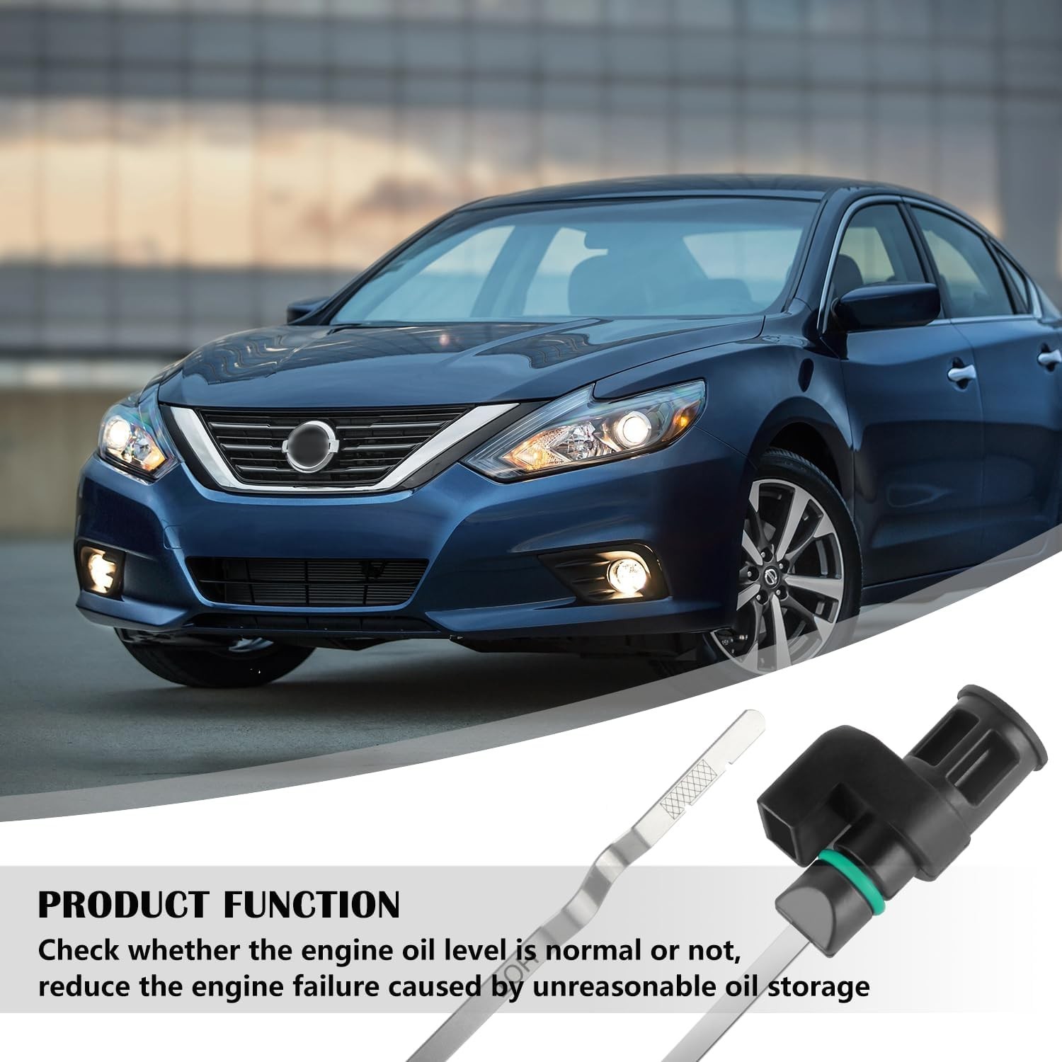 Car Transmission Dipstick,CVT Transmission Fluid Dipstick Compatible with Nissan