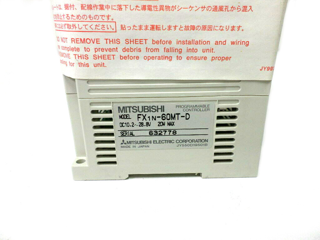 MITSUBISHI FX1N-60MT-D PLC Module ✦KD