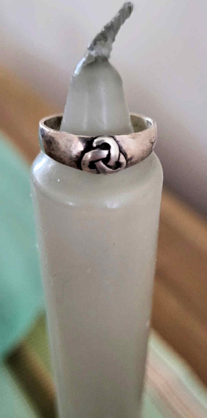 Toe Ring .925 Silver Celtic knot