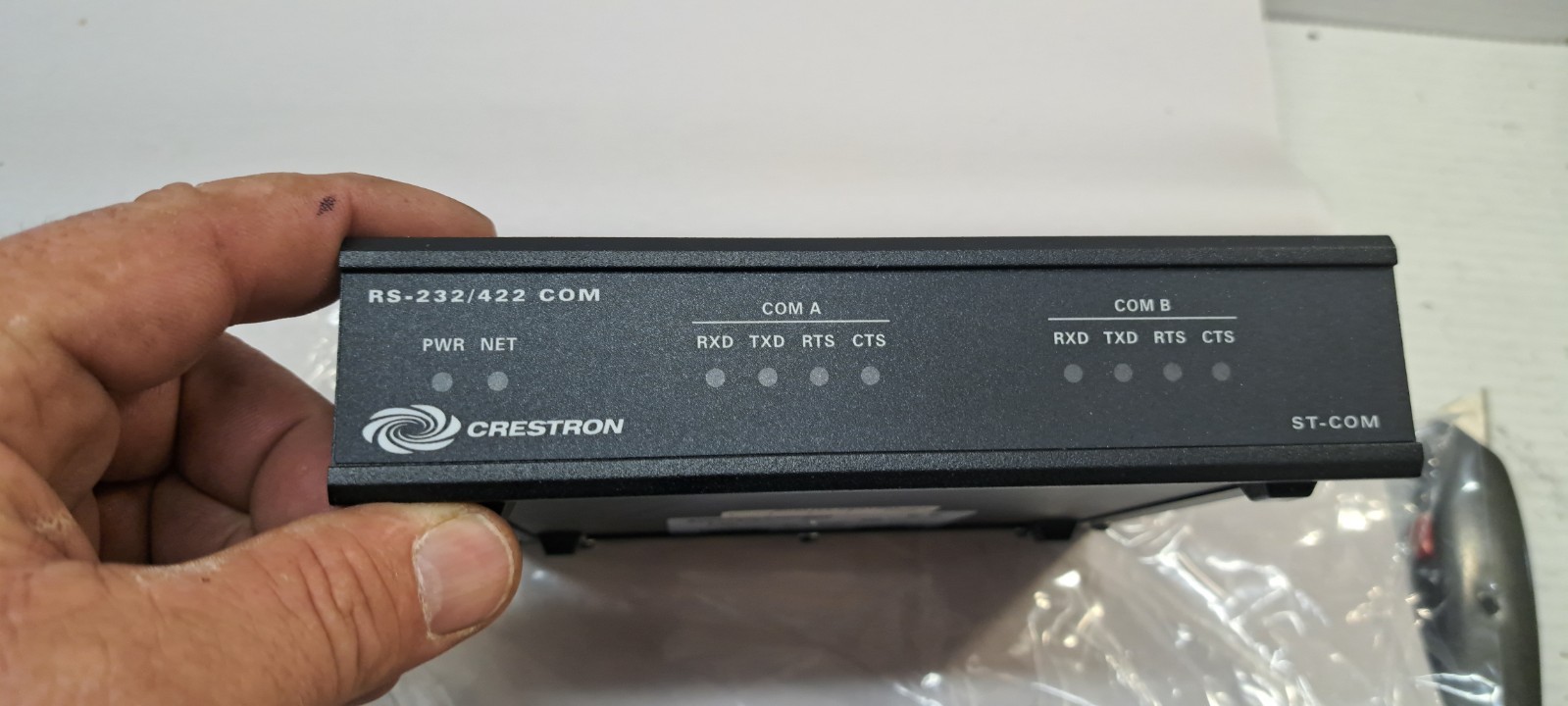 Crestron ST-COM 6500903 KIT WITH AC ADAPTER OPEN BOX NO MANUAL