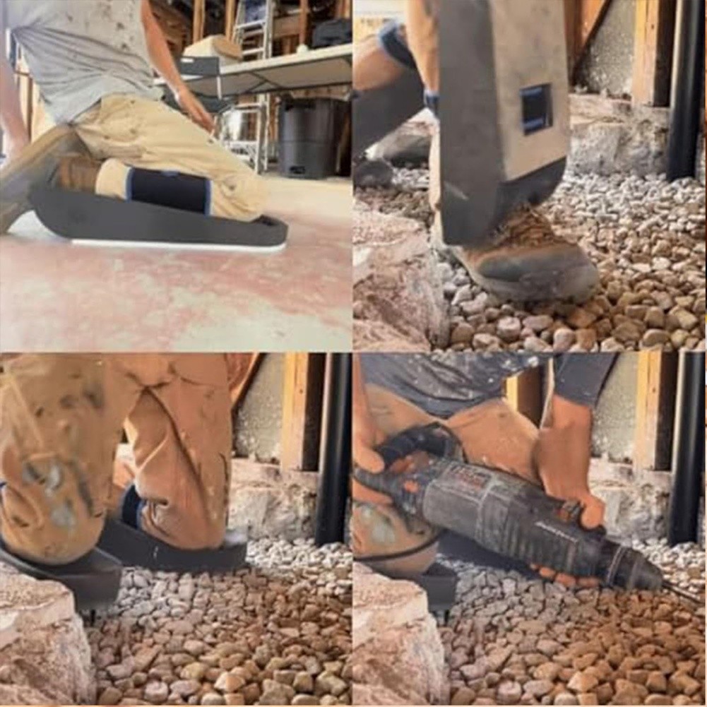 Crawler Climber Knee Pads, Self-Supporting Kneepads for Attic Crawling,6451