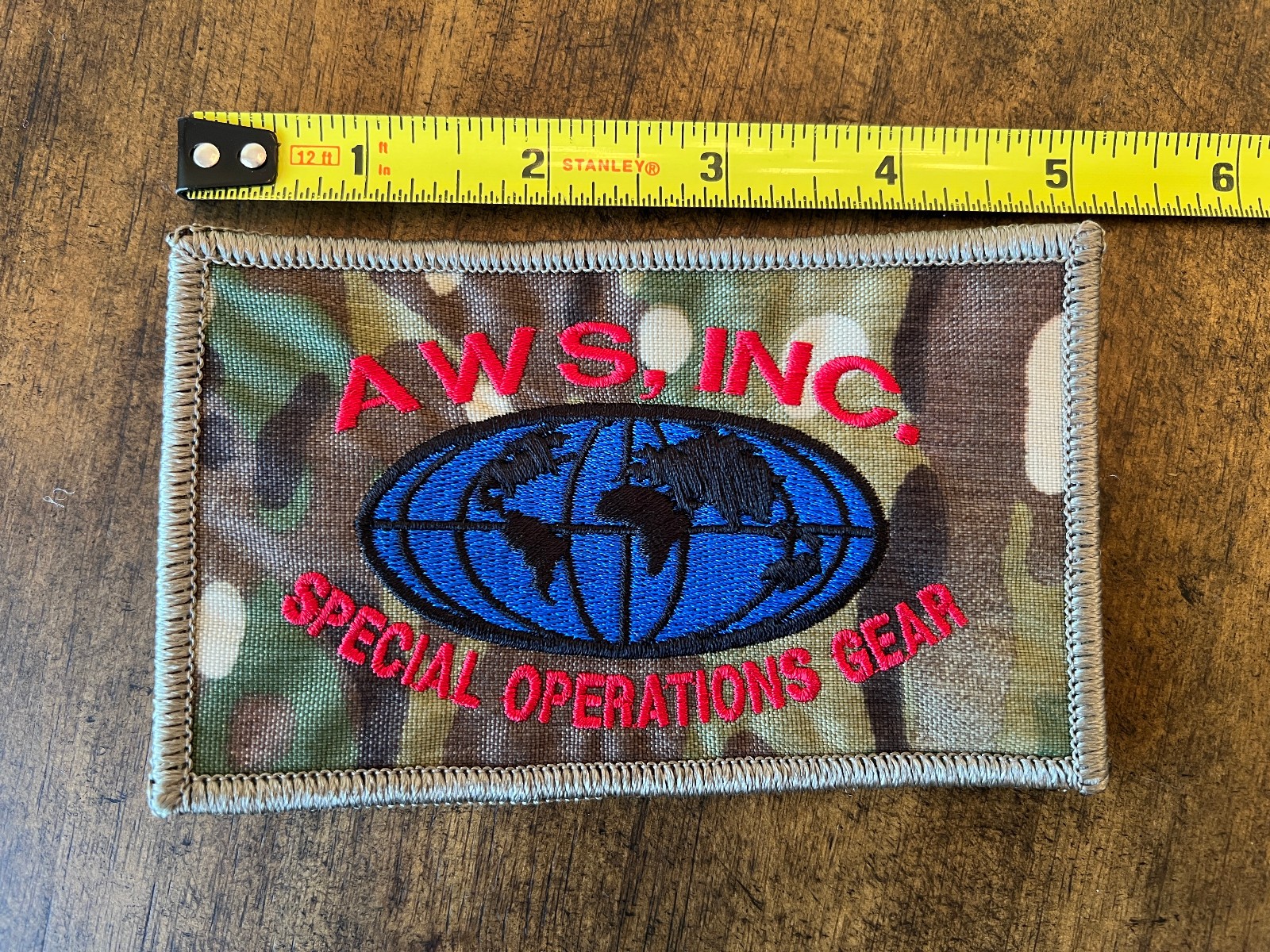 Advanced Warfighter Systems (AWS) Huge Morale Patch *NEW MULTICAM*