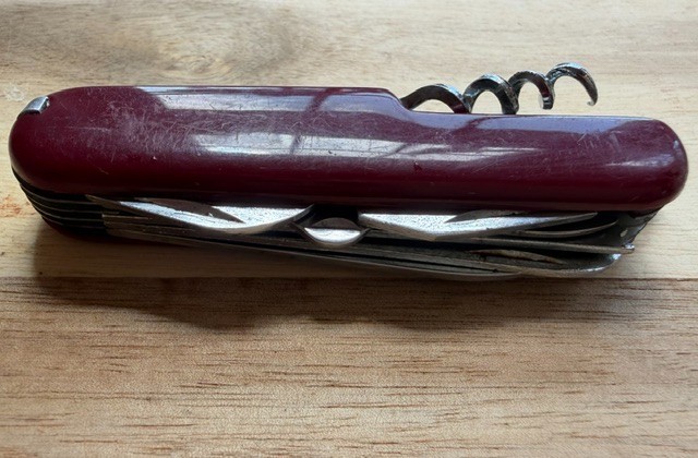 Vintage Diamond Superior Multitool Knife Featuring 11 Tools