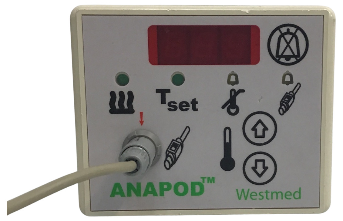 WESTMED ANAPOD ANESTHESIA WARMING/HUMIDIFICATION CONTROLLER @