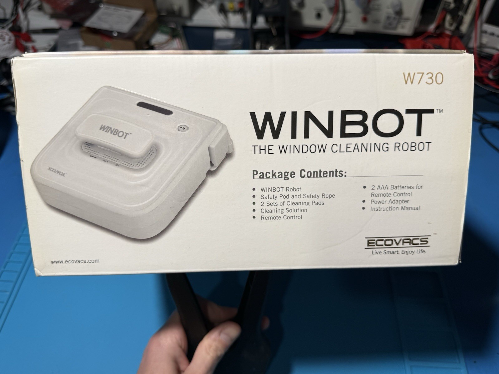 Ecovacs WINBOT W730 Window Cleaning Robot Framed Or Frameless Windows - Tested