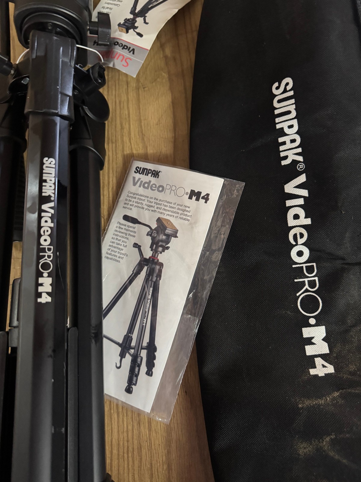 SUNPAK Video Pro-M 4 Tripod