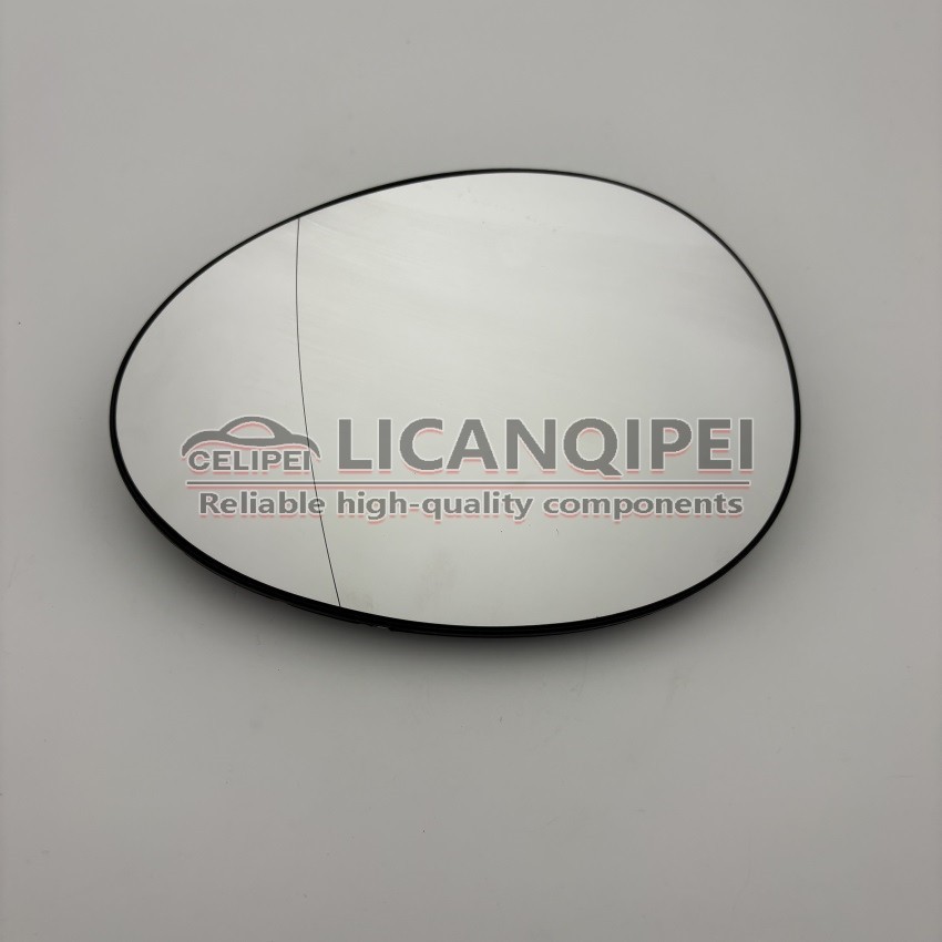 Fits MINI (R56), (R57), (R58), (R59) exterior mirror glass Aspherical Left