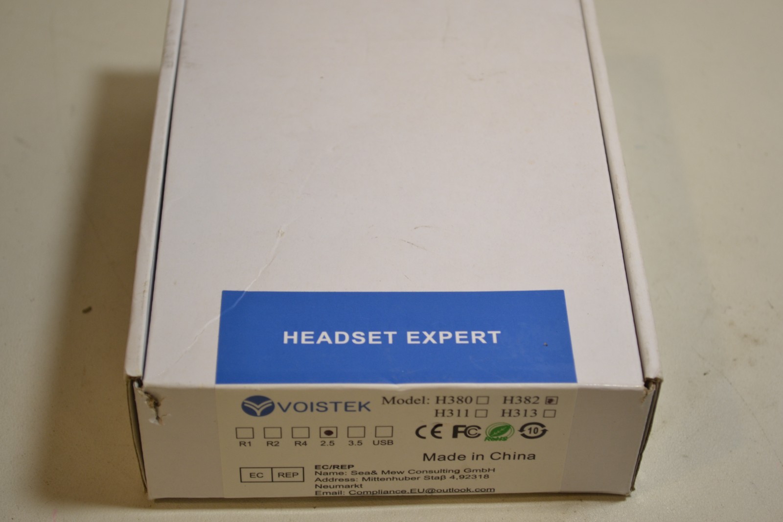 Voistek Model: H382 2.5mm