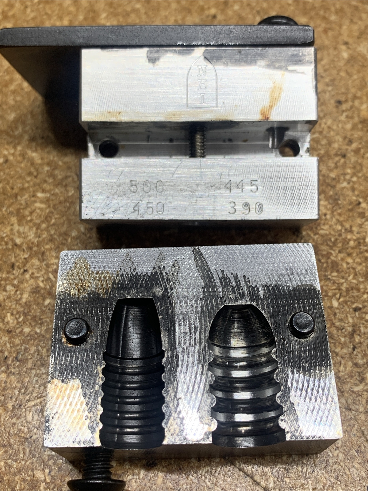 NEI combo mold 500-450 and 445-390