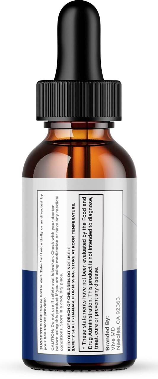 Amiclear Blood Support Dietary Supplement Drops Official Formula (1 Pack)