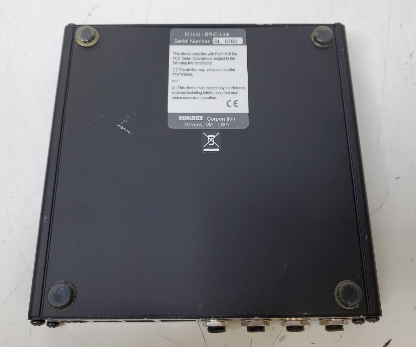 Used Comrex BRIC-Link IP Audio Codec No Power Supply