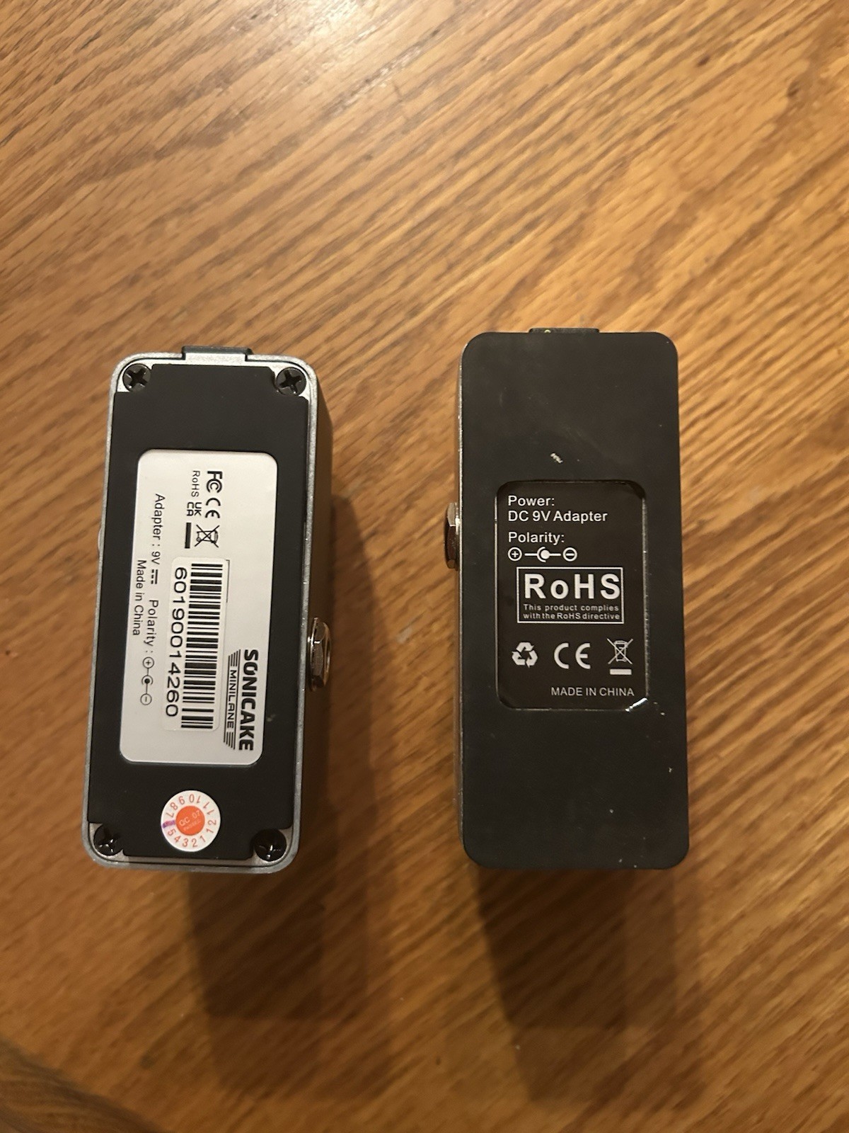 Tom’s Line Tube Pusher & Sonicake Octaver Pedals (2)