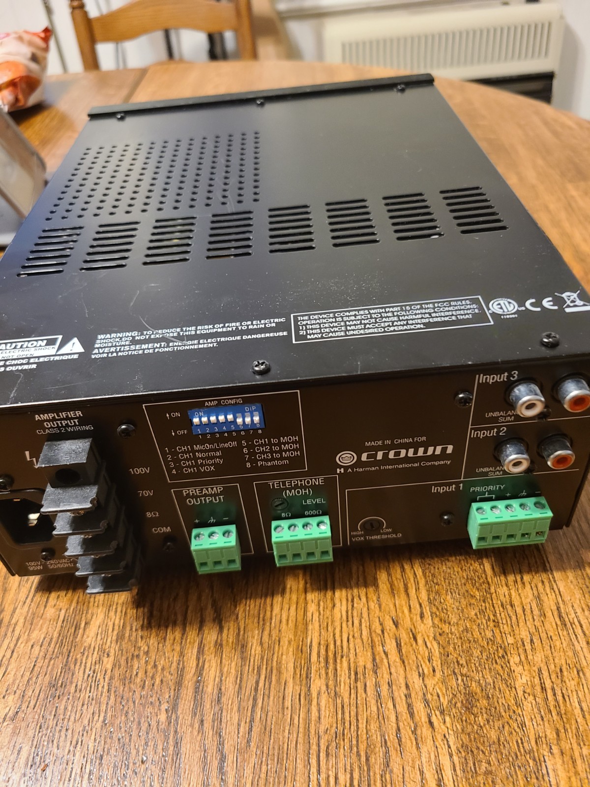 Crown Amp 135MA