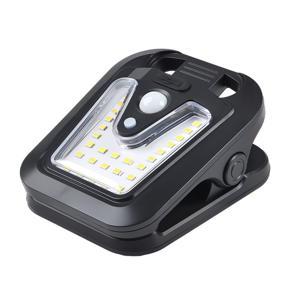 Solar Powered Clip On Wall Light with Motion Sensor for Courtyard Lighting