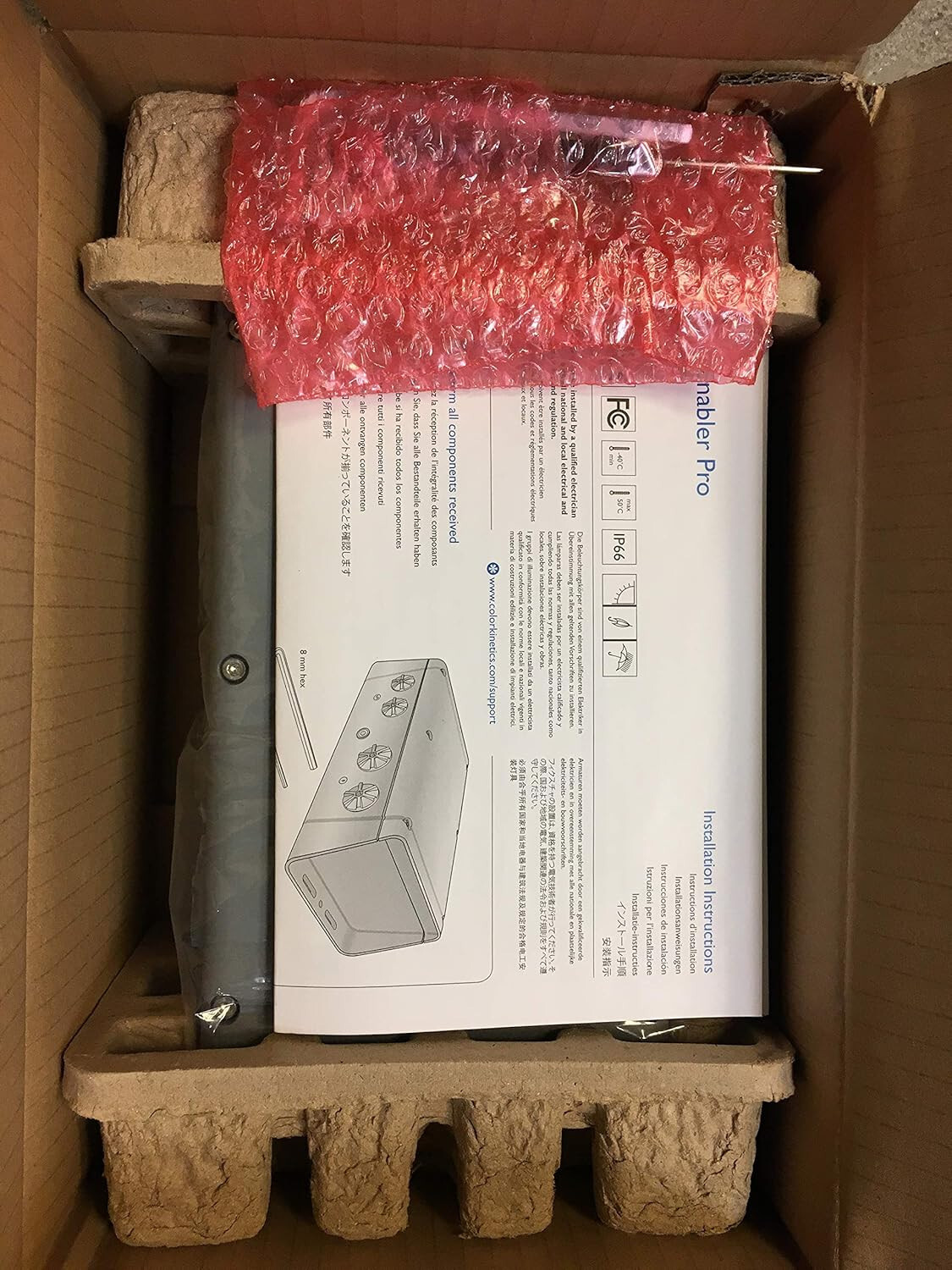 Philips Color Kinetics Data Enabler Pro  106-000004-00 ZCX400 Power/Data Supply