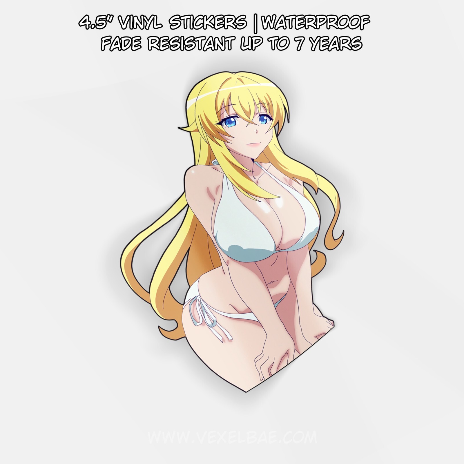 Masou Gakuen HxH - Yurisia Farandole | Anime Otaku Weeb JDM Vinyl Window Peeker