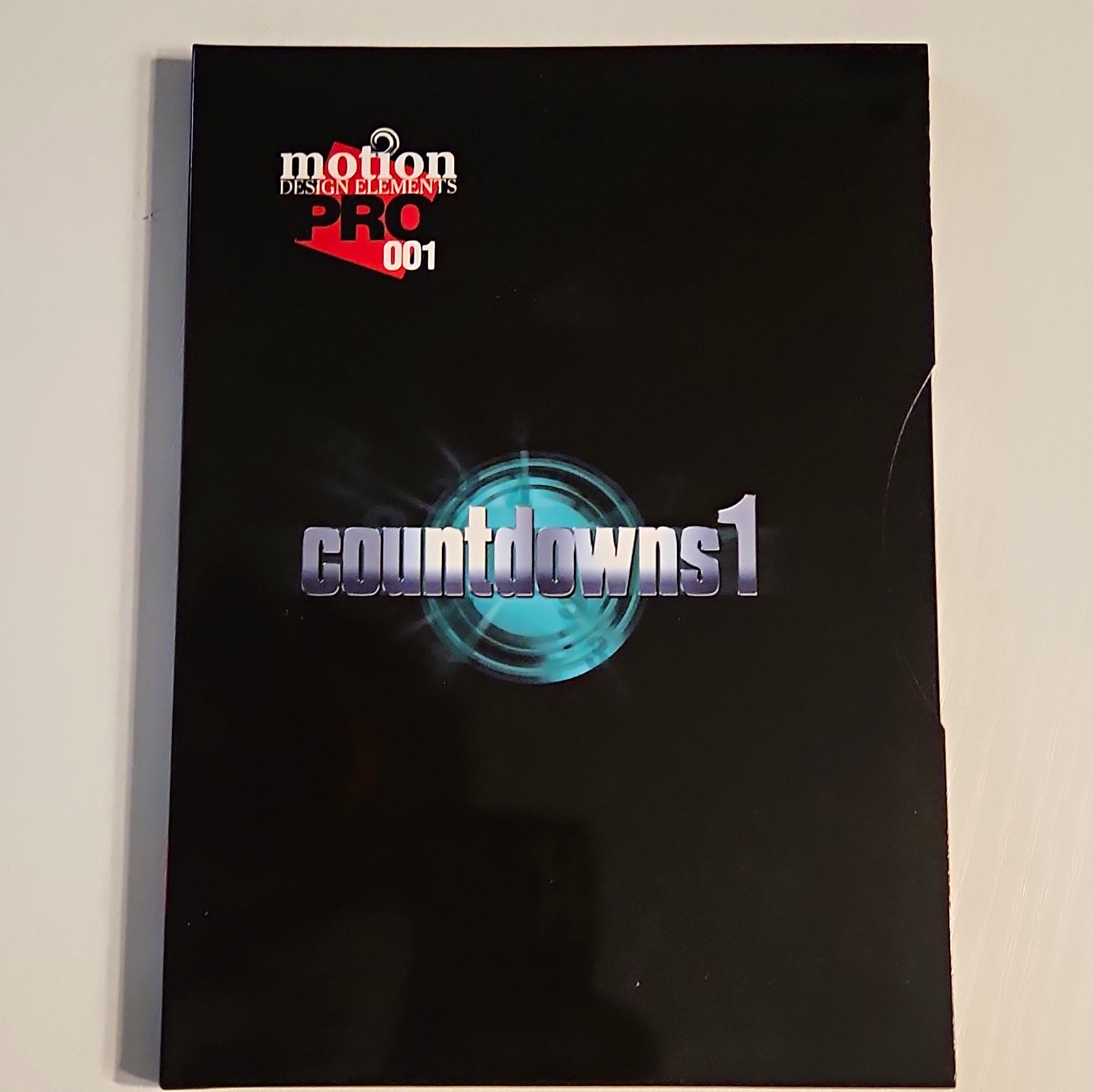 Digital Juice Motion Design Elements PRO 001 Countdowns 1 2-Disc DVD Set