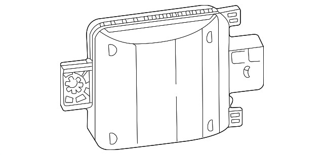 Genuine Volkswagen Blind Spot Detection System Warning Sensor 2Q0-907-685-K