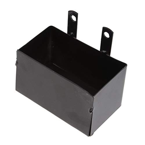 Sturdy Metal Motorcycle Batteries Carrier Case Storage Holder Box for 50cc
