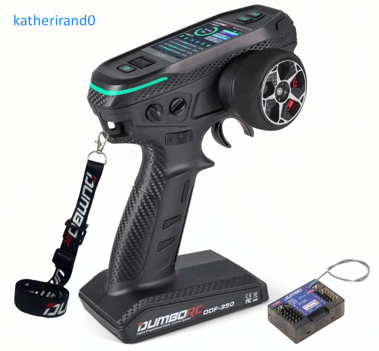 DDF-350 RC Radio Set, P10F 10CH Transmitter & Receiver with HD Screen