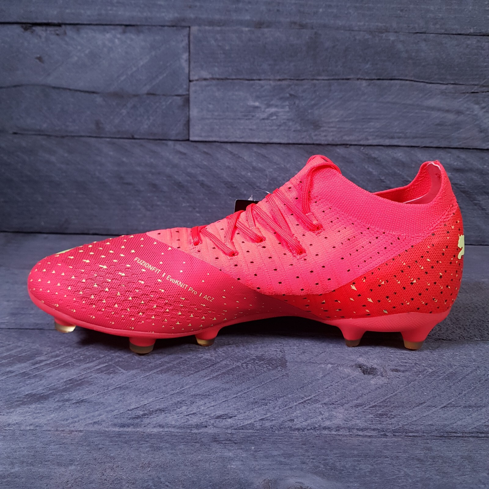 PUMA Future 3.4 FG/AG Red Synthetic Football Soccer Cleats Mens 11
