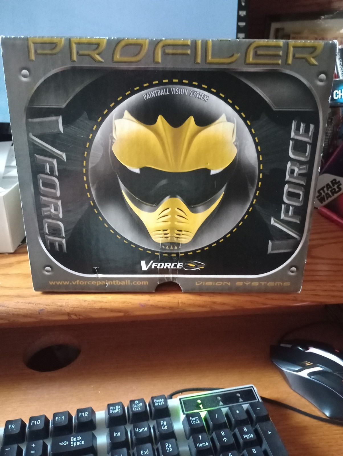 VForce Profiler Paintball Mask With Extra Shield