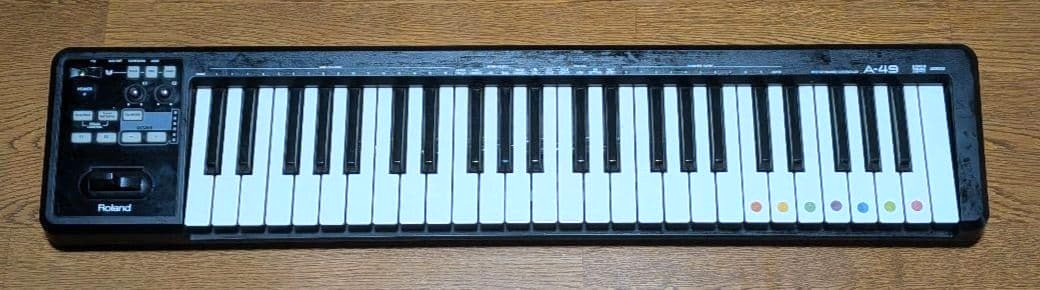 Roland A-49 USB MIDI Keyboard Controller 49 Full-Size Keys D-BEAM Japan