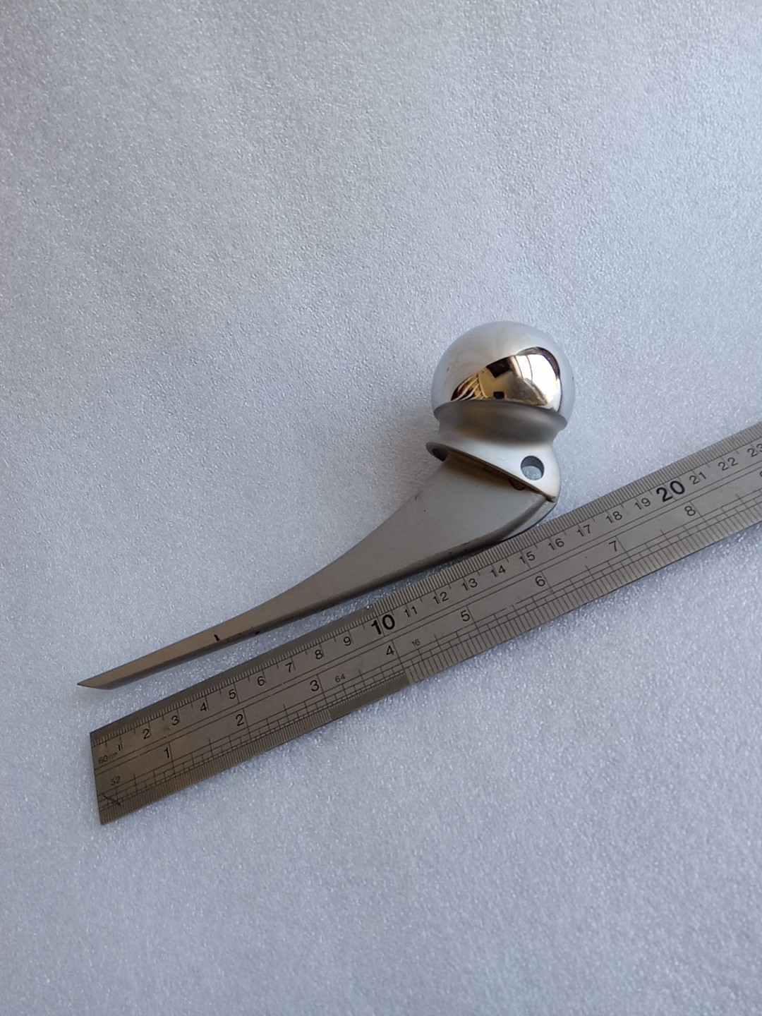 Vintage Medical  Titanium Artificial Hip  Replacement Ball Joint  48 mm Zimaloy