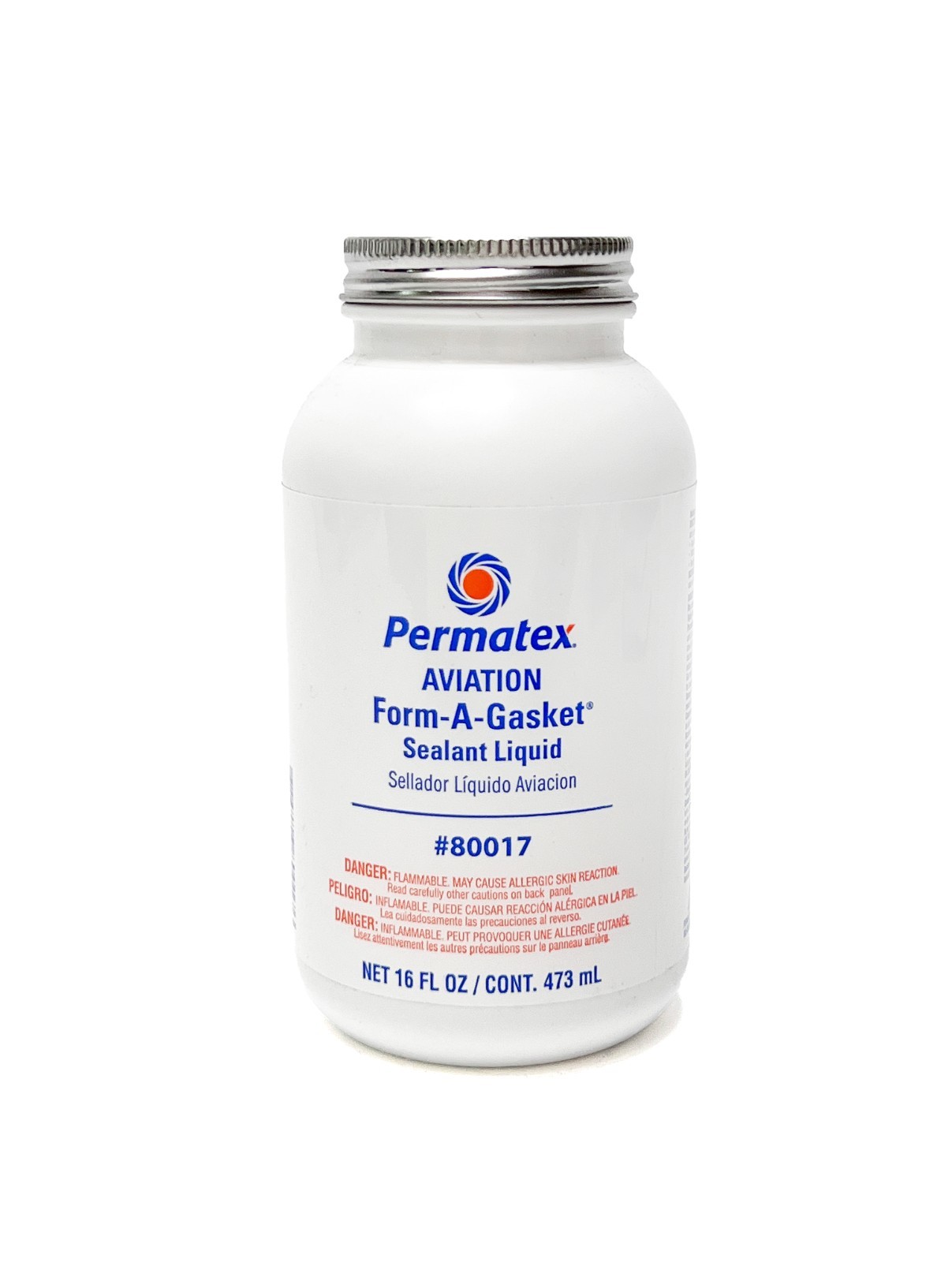 Permatex 80017 Aviation Form-A-Gasket No. 3 Sealant, 16 oz. , Brown