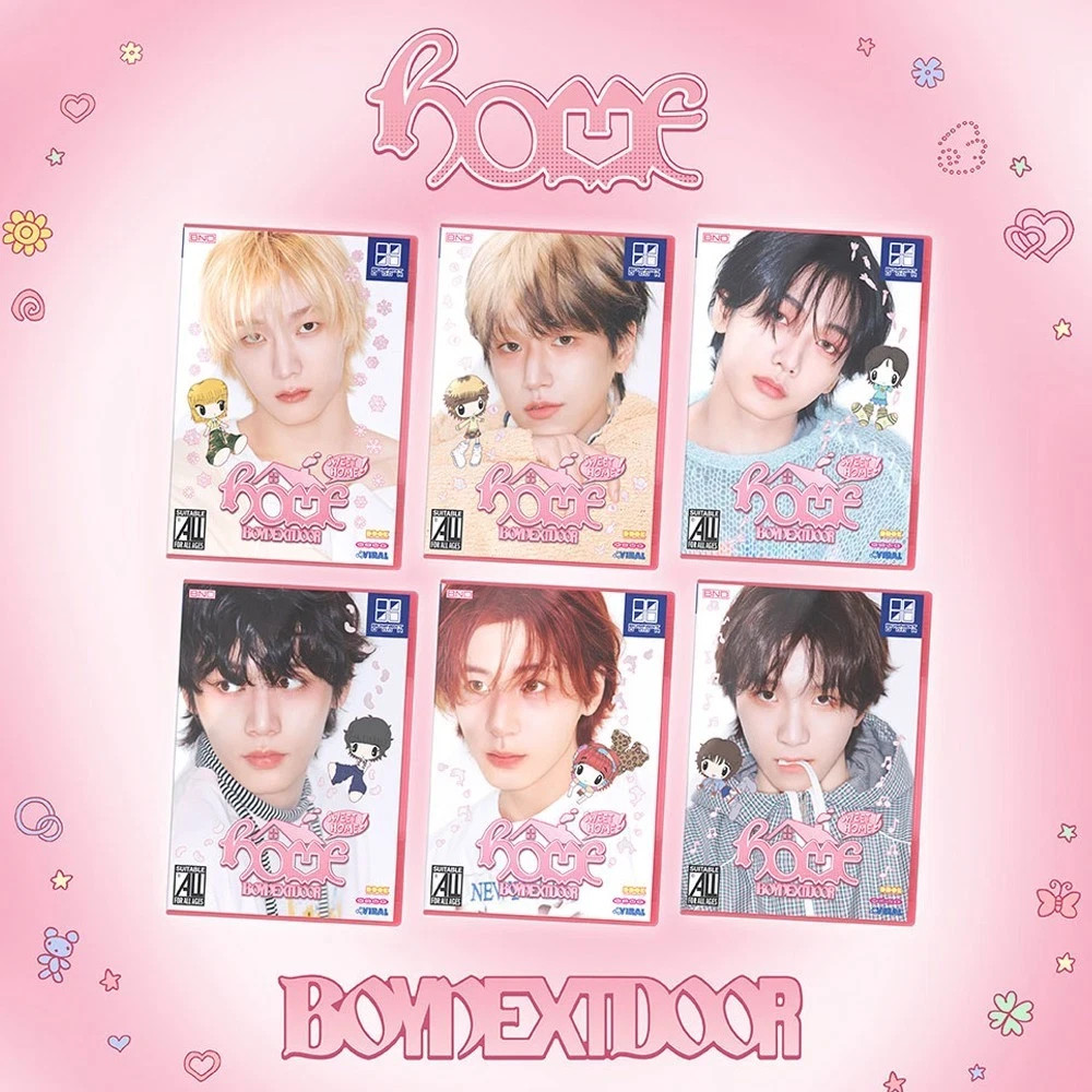 BOYNEXTDOOR HOME 1st Studio Album SWEET HOME Ver./CD+Photo Book+Poster+Card+GIFT