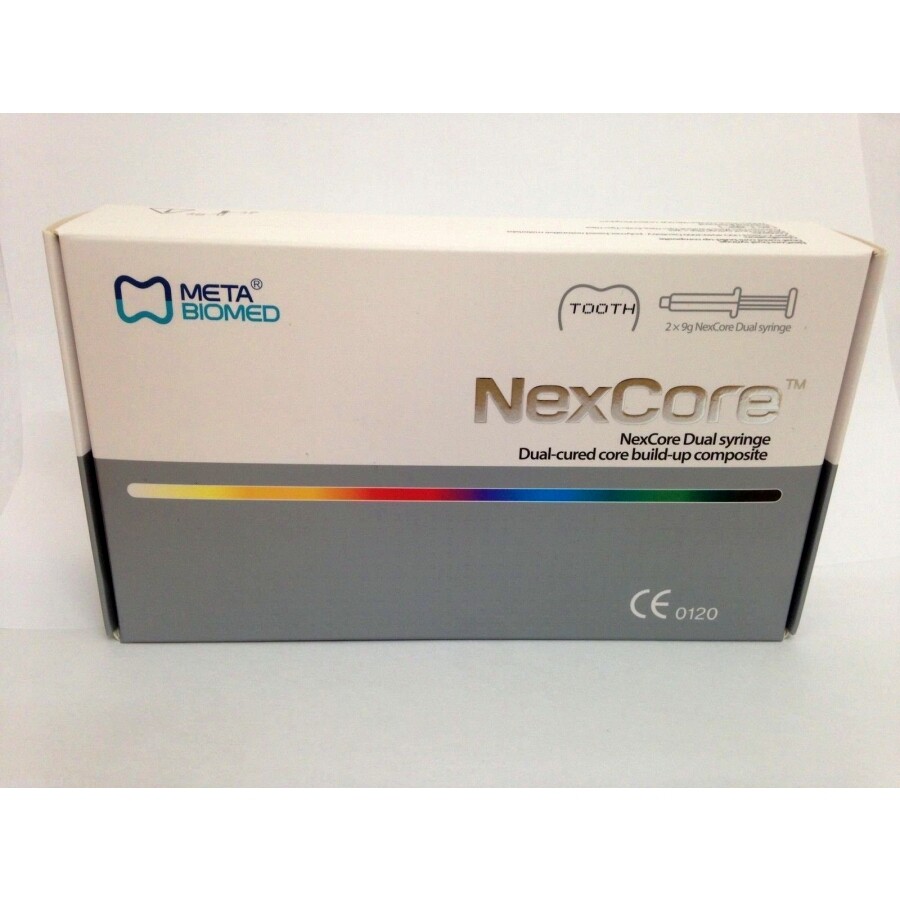 Meta Biomed Nexcore Dual Cured Core-Build Up Composite Resin Cement Dual Mix
