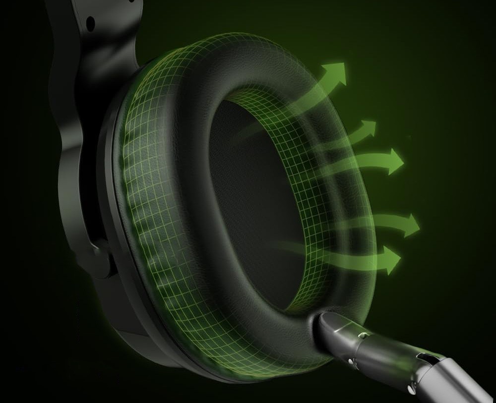 Headset - Wirelkess Gaming with Microphone - Unique Headband