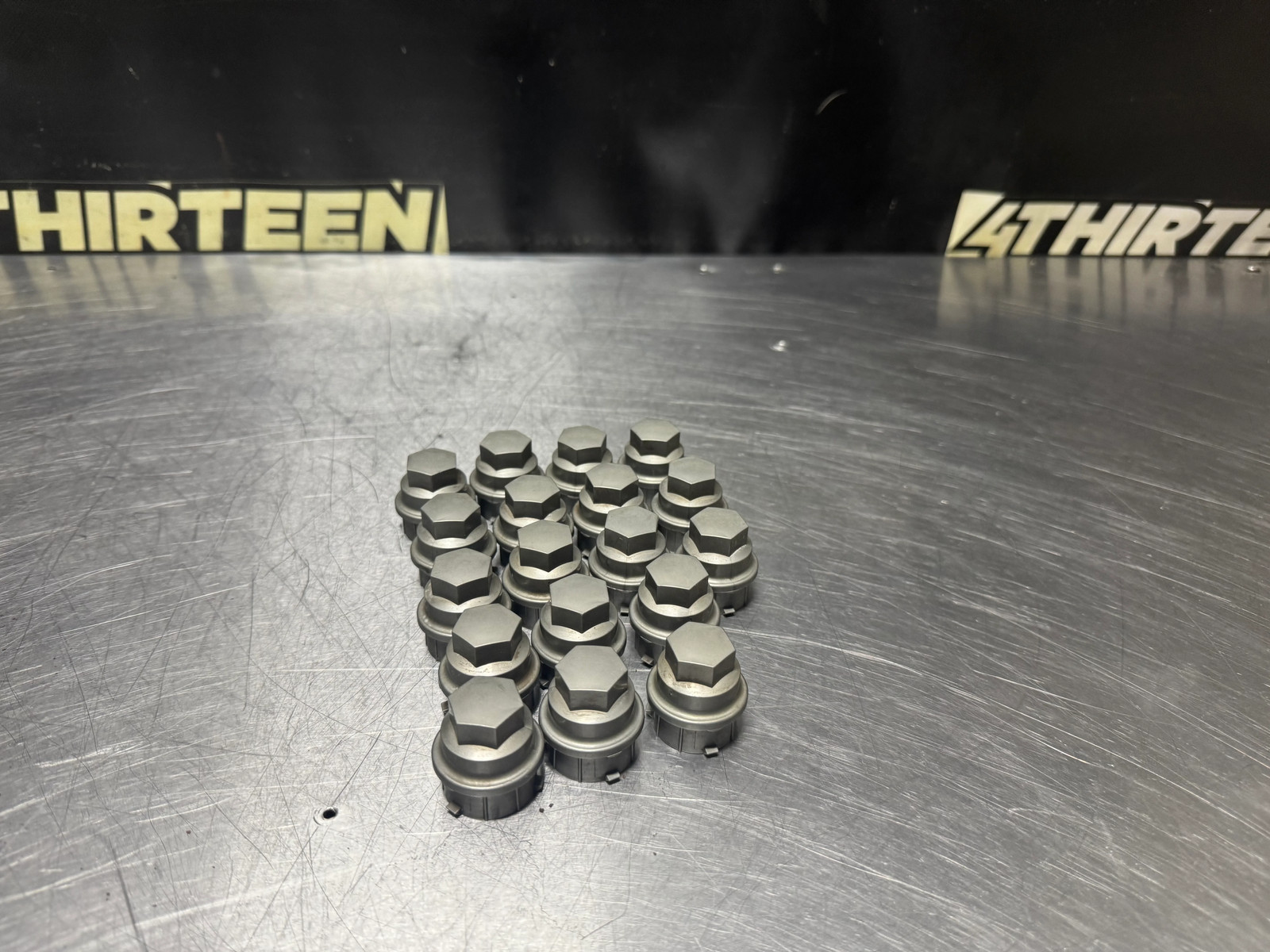97-04 C5 CORVETTE LUG NUT COVERS SET OF 18 OEM #N460